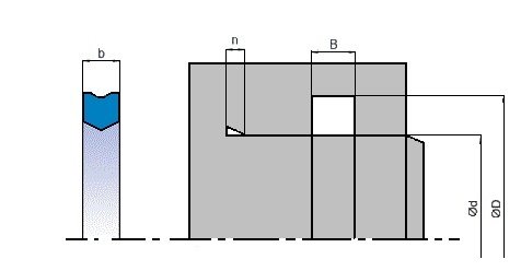 K83   70,00 x 75,60 x 5,3 x 6,2  PU