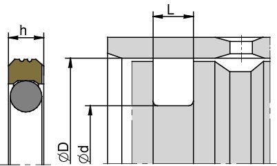K752   65,00 x 57,50 x 3,20   PTFE/Br+NBR