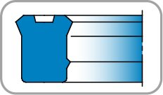 K38   212,00 x 223,00 x 8,00 x 9,00   PU