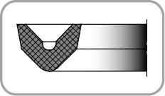 D1T   260,00 x 300,00 x 20,00   F/NBR