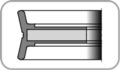 TŁOK   K25   110,00 x 18,00 x  25,00   NBR+STAL