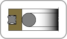 K753   80,00 x 59,00 x 8,10   PTFE/BR+NBR