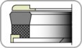 K43   35,00 x 22,00 x 10,00 x 6,35   F/NBR+NBR+POM