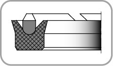 UT   50,00 x 35,00 x 9,50 x 9,50   F/NBR+NBR