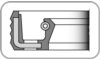 BAX7   70,00 x 90,00 x 10/9,5   NBR   CORTECO