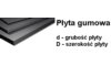 PŁYTA GUMOWA EPDM 1400 x 1mm PRZEKŁADEK - 0