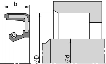 BA   70,00 x 90,00 x 10   VMQ
