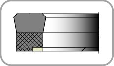 K37 200,00 x 220,00 x 14,50 F/NBR+NBR+POM