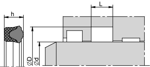 K39 30,00 x 42,00 x 9,00 F/NBR+NBR