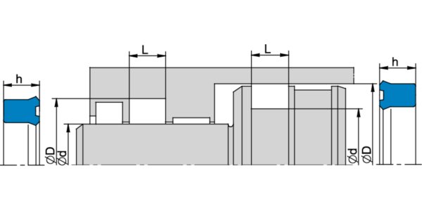 TTS 180,00 x 190,00 x 12,50 x 13,50 PU
