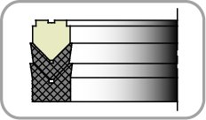 K03 160,00 x 130,00 x 29,00 F/NBR+POM