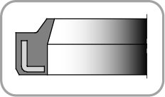 ZZA 16,00 x 22,00 x 3/5 NBR+Stal