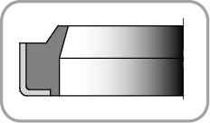 ZZNBR 37,00 x 47,00 x 5/8 NBR+Stal