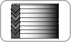 DT3 20,00 x 32,00 x 23,00 F/NBR+NBR
