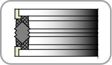 K42 70,00 x 50,00 x 35,00 x 62,62 x 9,52 NBR+TPE+POM