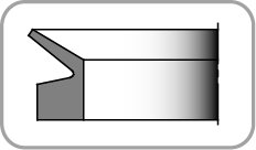 V-ring VA 45 / 43-48 FPM
