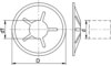 ZAPINKA Typ A 9,00 x 21,00 x 8,75 STAL