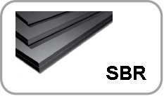 PŁYTA GUMOWA SBR 1200 x 1mm PRZEKŁADEK - 0