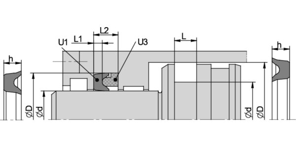 U1 65,00 x 80,00 x 7,50 NBR