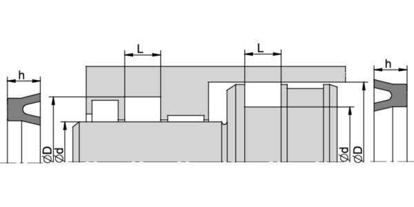 UNS 20,00 x 32,00 x 7,00 x 8,00 NBR